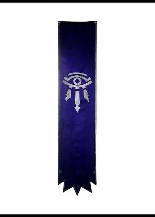 Horde Alliance Flag Emblem Poster Badge Banner For World of Warcraft Fans