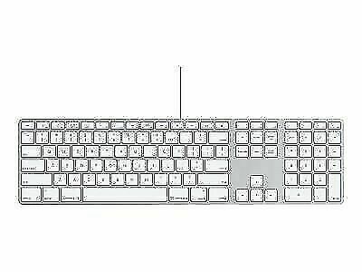 Brand New A1243 Apple Wired USB Keyboard with Numeric Keypad MB110LL/B MB110LL/A