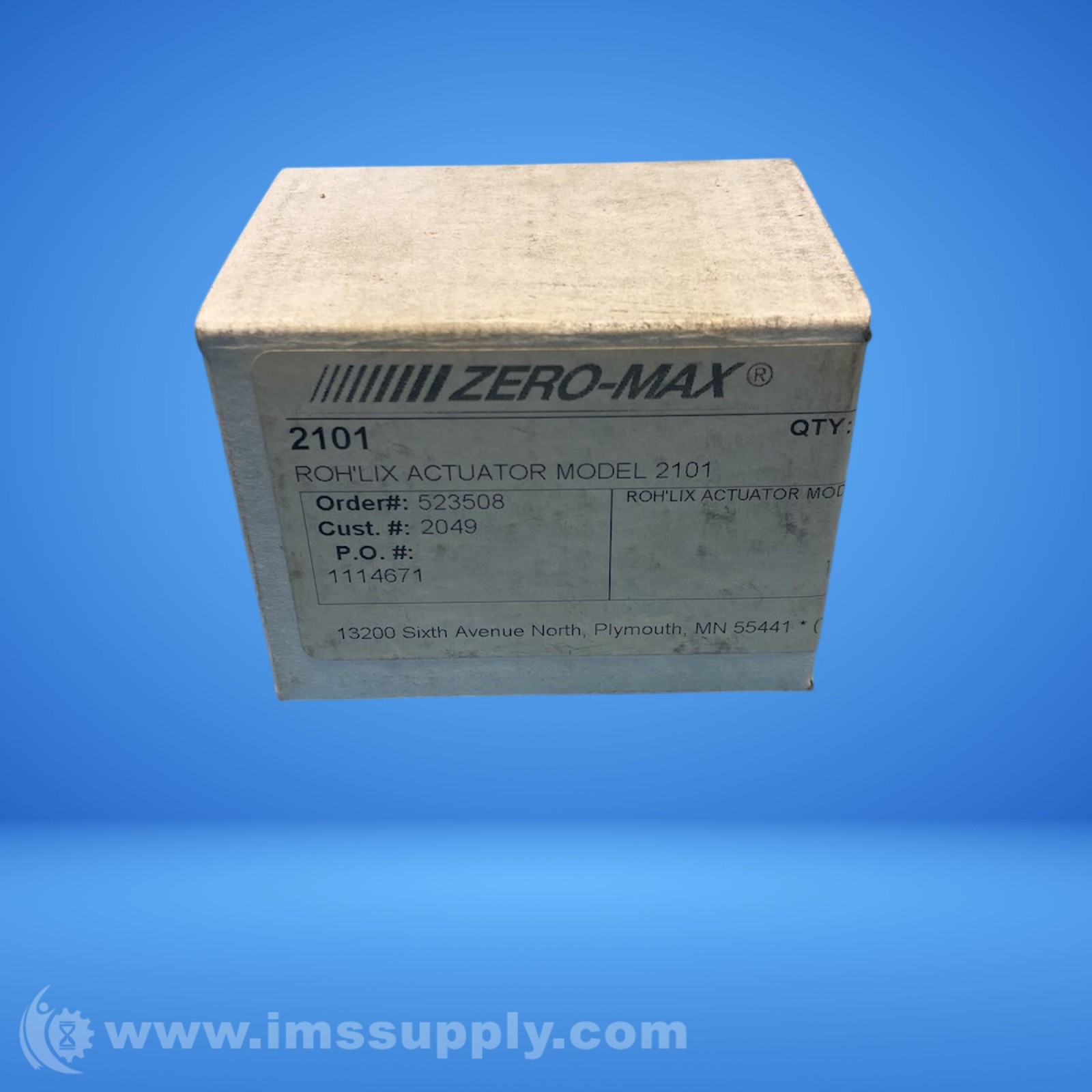 Zero Max 2101 Linear Actuator FNOB
