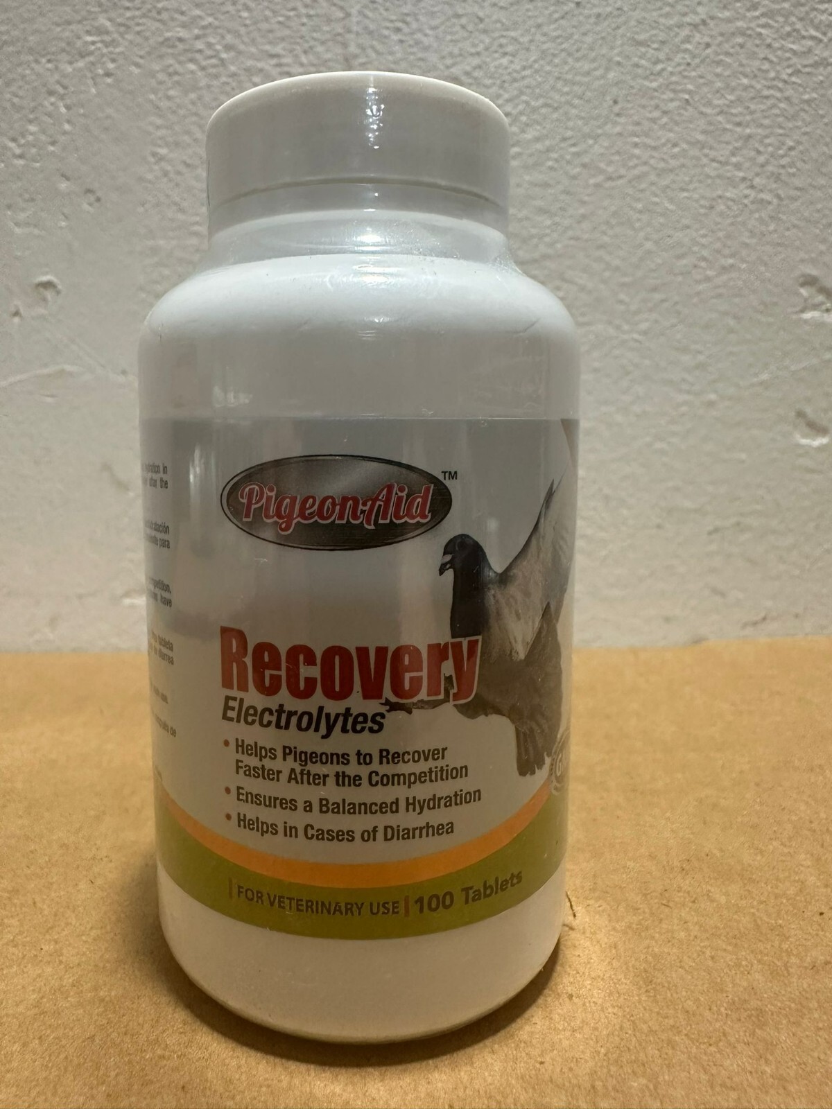 PIGEON RECOVERY - PALOMAS PigeonAid - Eletrolytes for balanced hydratations