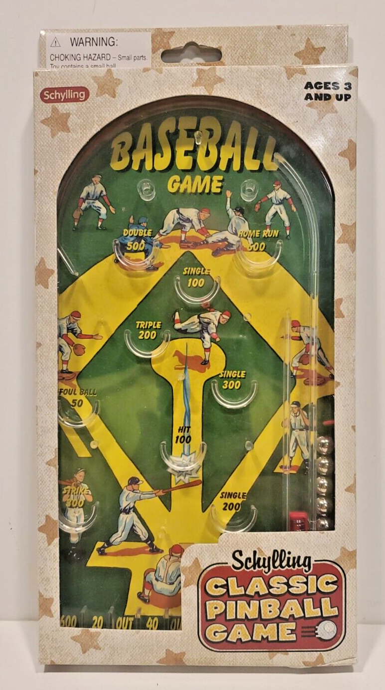 Schylling pinball baseball games (2)