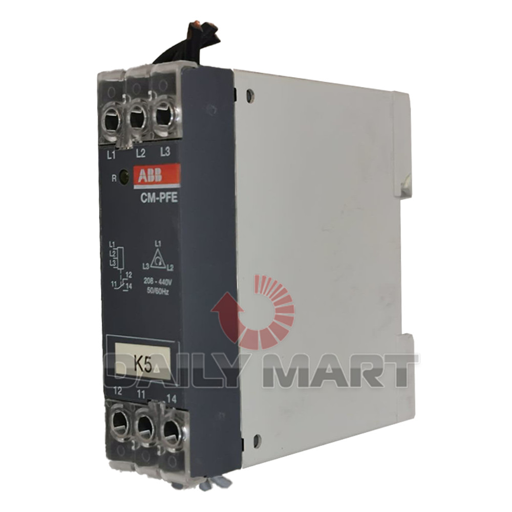 New In Box ABB CM-PFE Monitoring Relay 208-440VAC