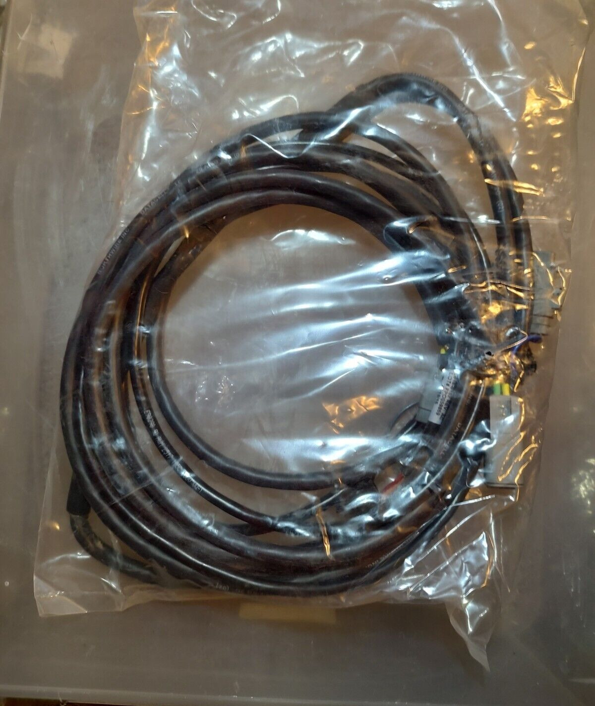 Peoplenet L-016-0152 Vehicle 2-pin to VID DIN4M Cable Freightliners, Volvo, Mack