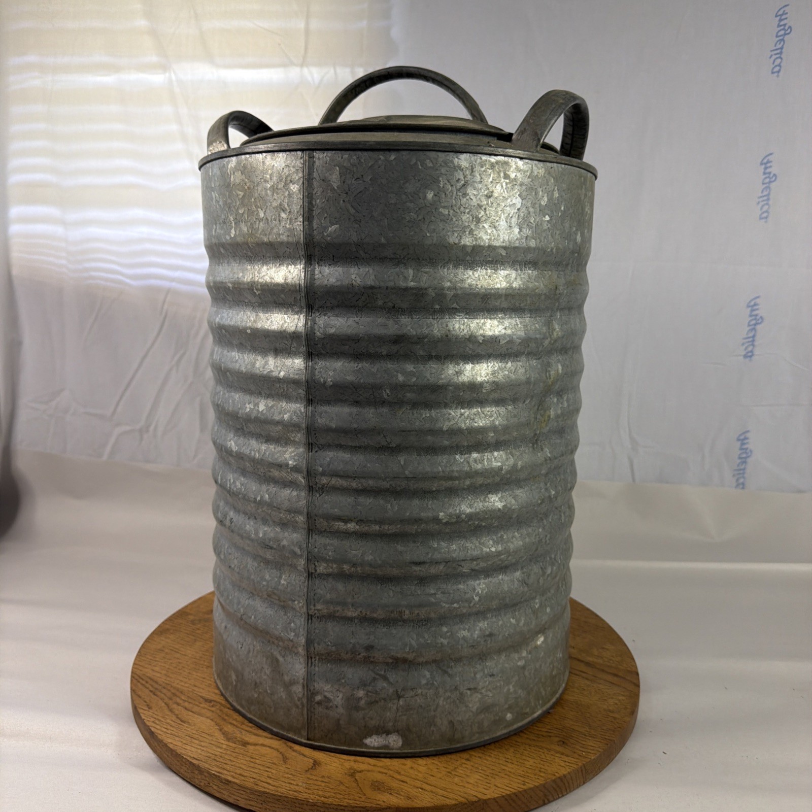 Vintage Igloo Galvanized 5 Gallon Drinking Water Perm-A-Lined Cooler Dispenser
