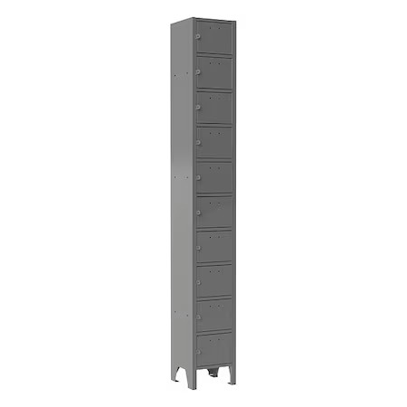 Durham Mfg 620-95 Cell Phone Locker, 9"X5-3/4", Steel, Gray