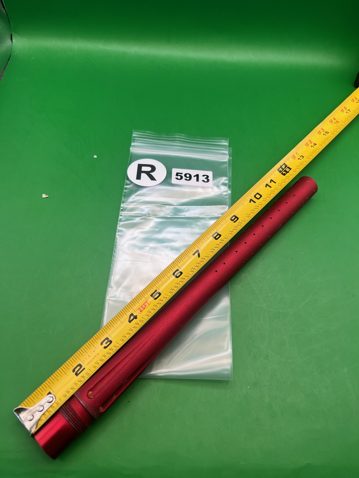 Stock Autococker Paintball Barrel  .690 Red
