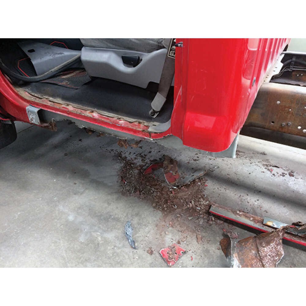 Slip-on Rocker Panel for 99-16 Ford Super Duty Regular Cab Pickup Universal