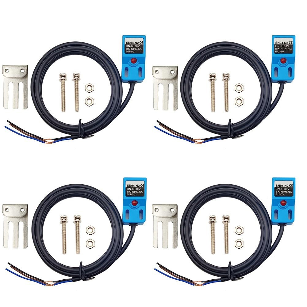 SN04N2 NPN Inductive for PROXIMITY Sensor Switch 4 Sets for Industrial For