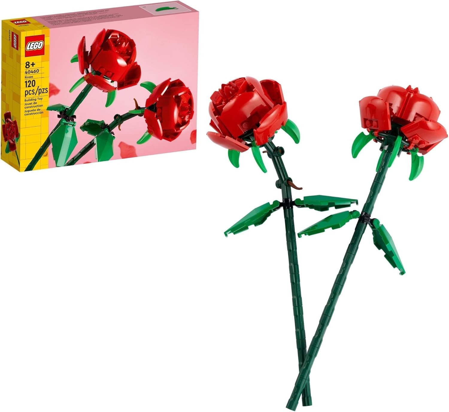 🌹LEGO Roses 40460 8+ 120pcs New Factory Sealed Botanical Flowers🌹