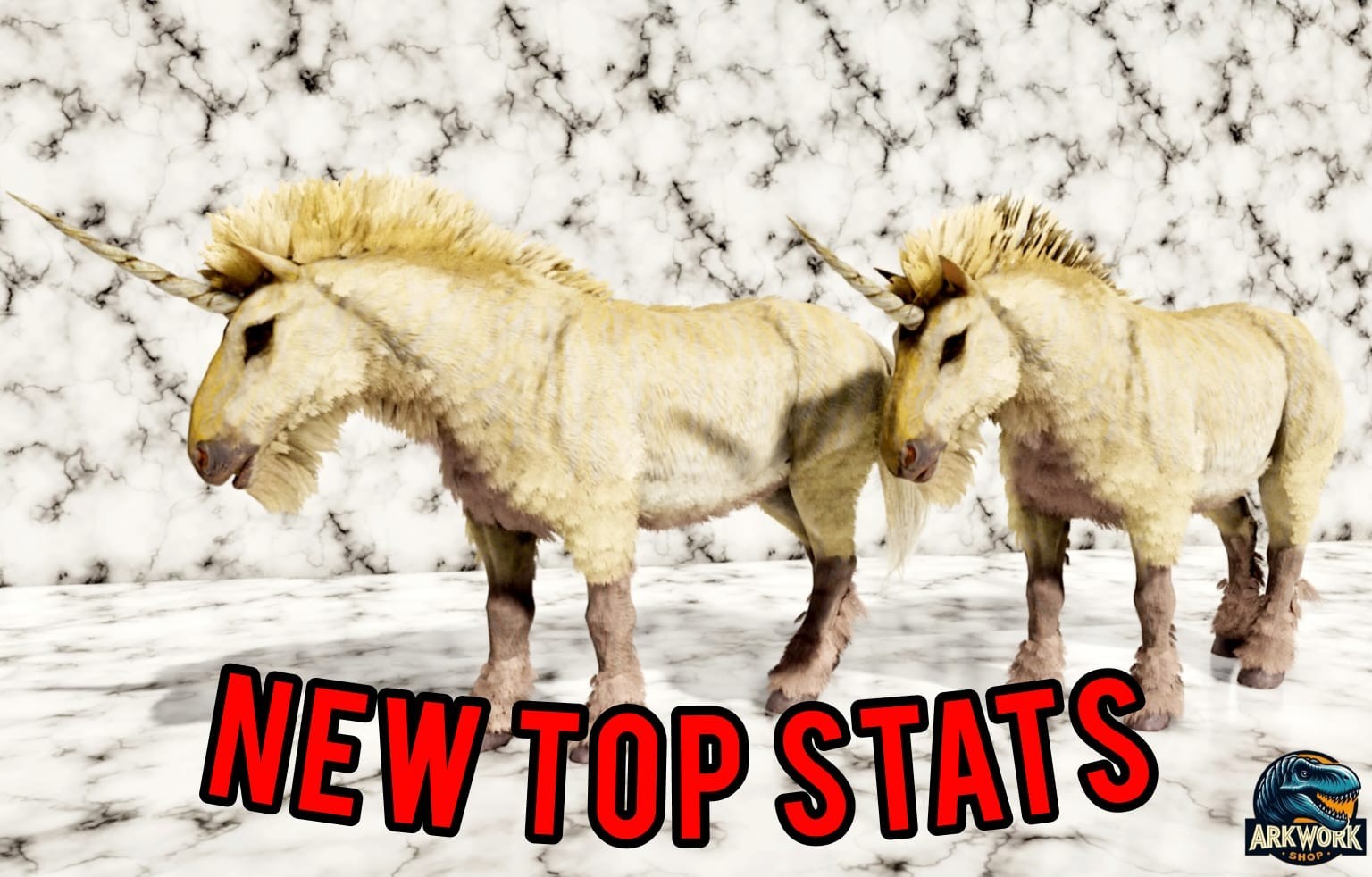 🦖ARK Survival Ascended Unicorn Top Stats PVE PS5/XBOX/PC