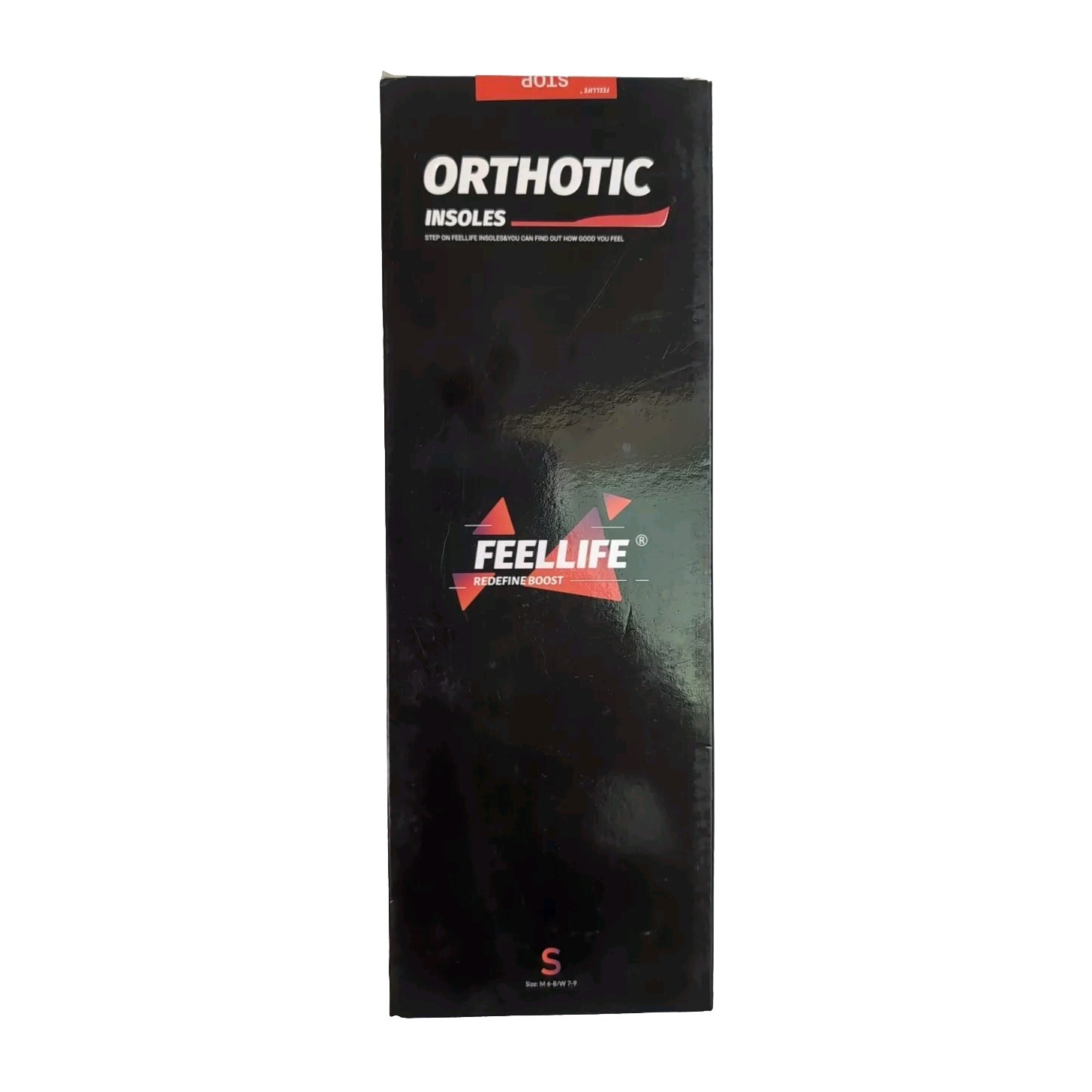 FEELLIFE Plantar Fasciitis Orthotic Arch Support Sport Shoe Insole Inserts (S)