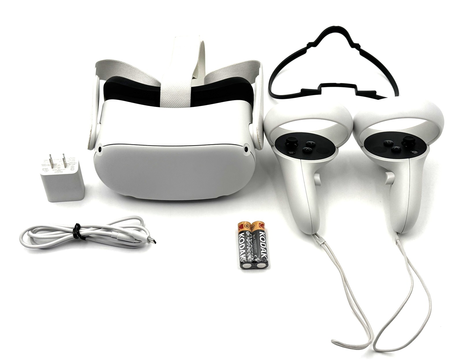 Oculus Quest 2 Advanced All-In-One Virtual Reality Headset - 256GB White -W/Case