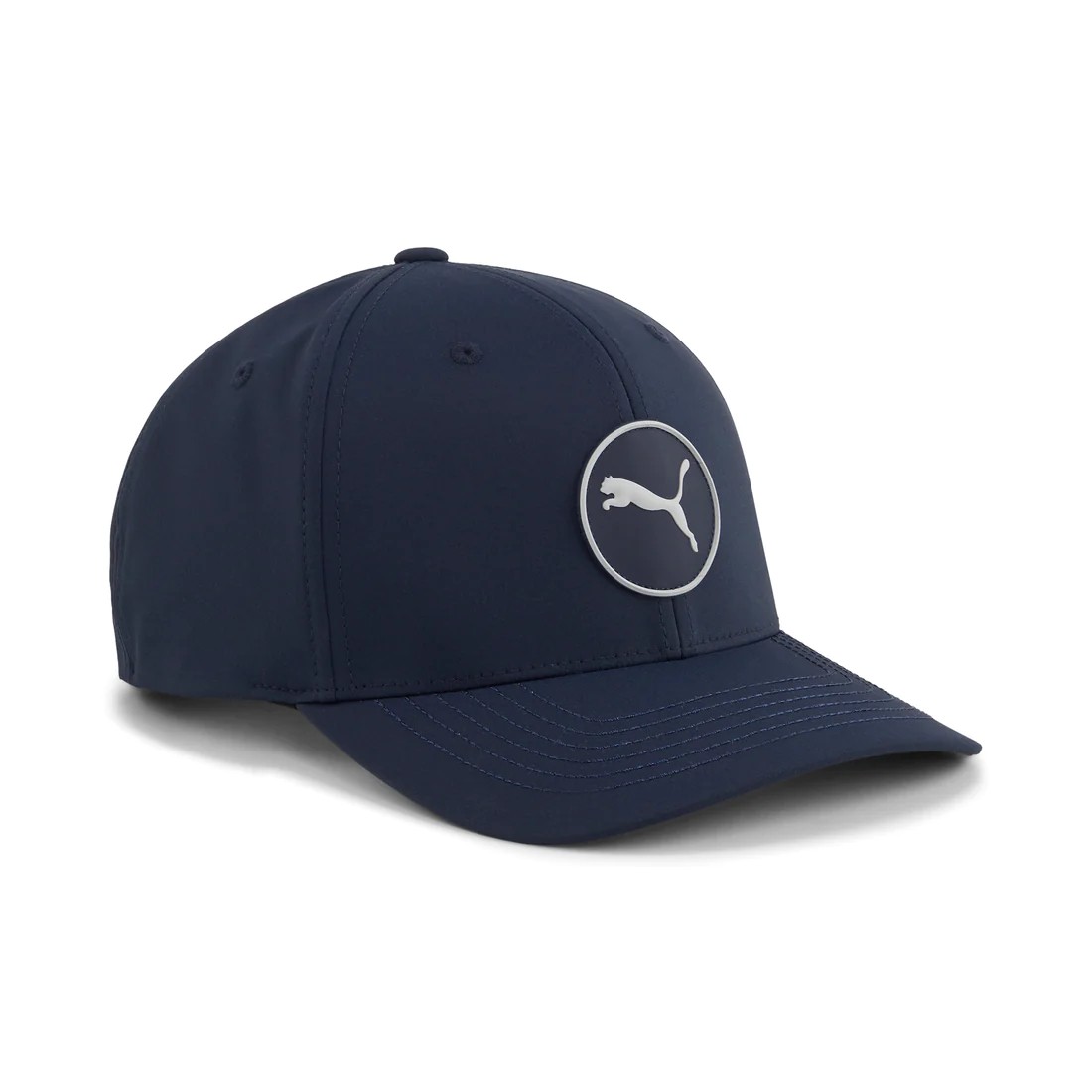 Puma Mens Circle Cat Tech Cap Snapback - 02534504 - Deep Navy