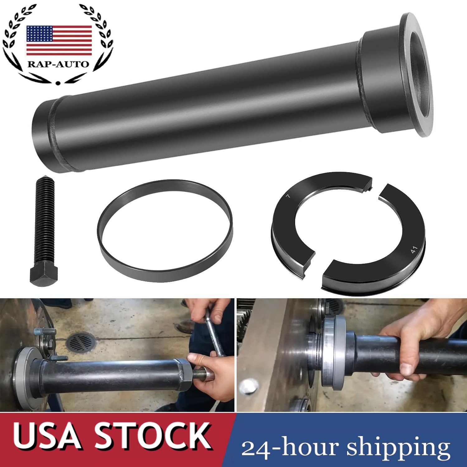 Input Shaft Bearing Puller Tools Kit Fits for Eaton Fuller 1 3/4" & 2" Shafts