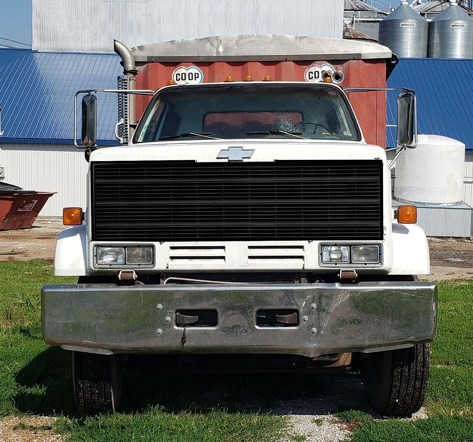 Chevy Kodiak & GMC Topkick 1st Generation 1980-1989 Solid Black Bugscreen