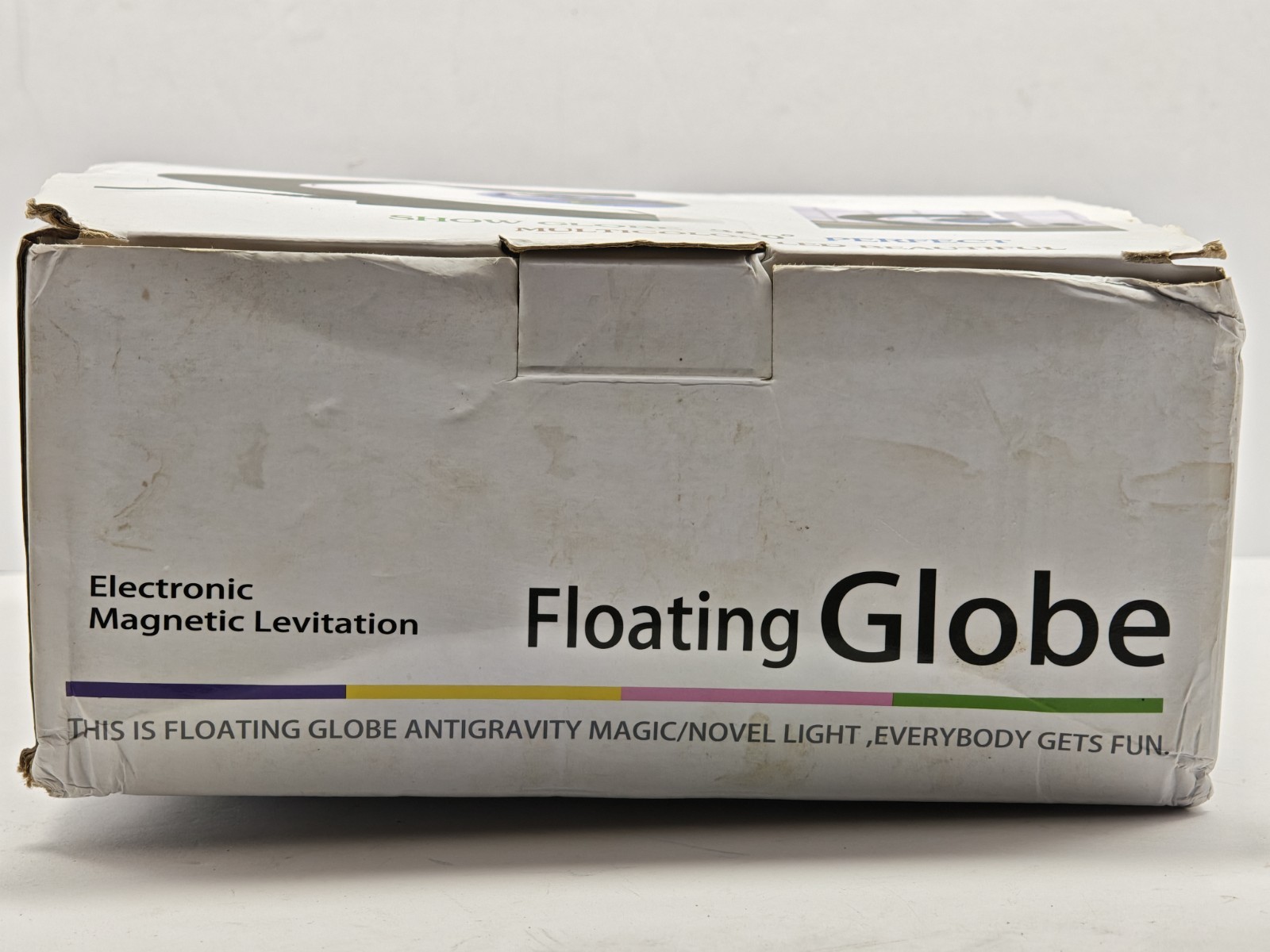 Floating Globe w/ Led Lights | C Shape Magnetic Levitation Floating Globe |Black