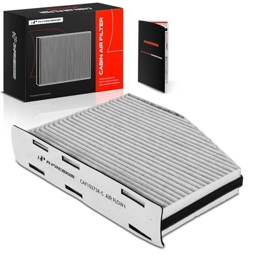 Cabin Air Filter with Activated Carbon Compatible with Volkswagen Jetta,