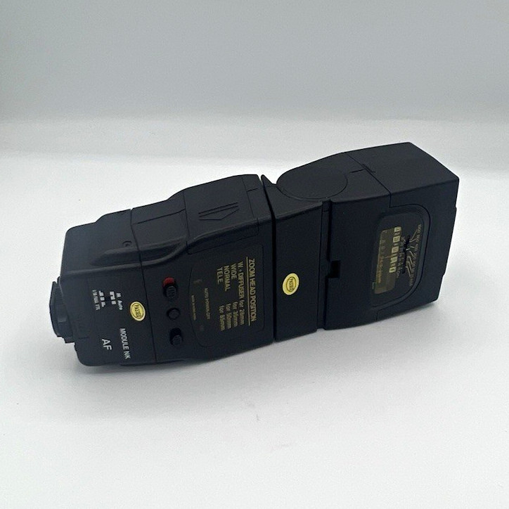 Minolta Program 4000 AF Shoe Mount Strobe Flash GN40 Hot Shoe for Maxxum