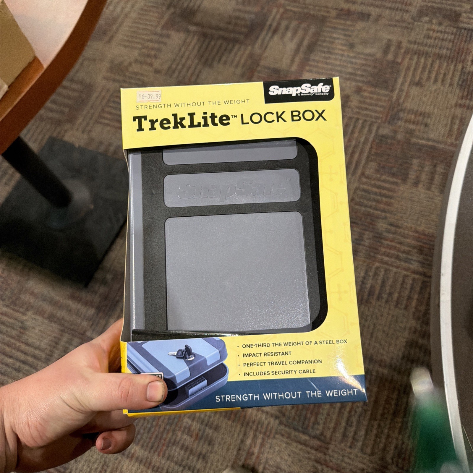 SnapSafe Treklite Keyed Lock Box X-Large 75212