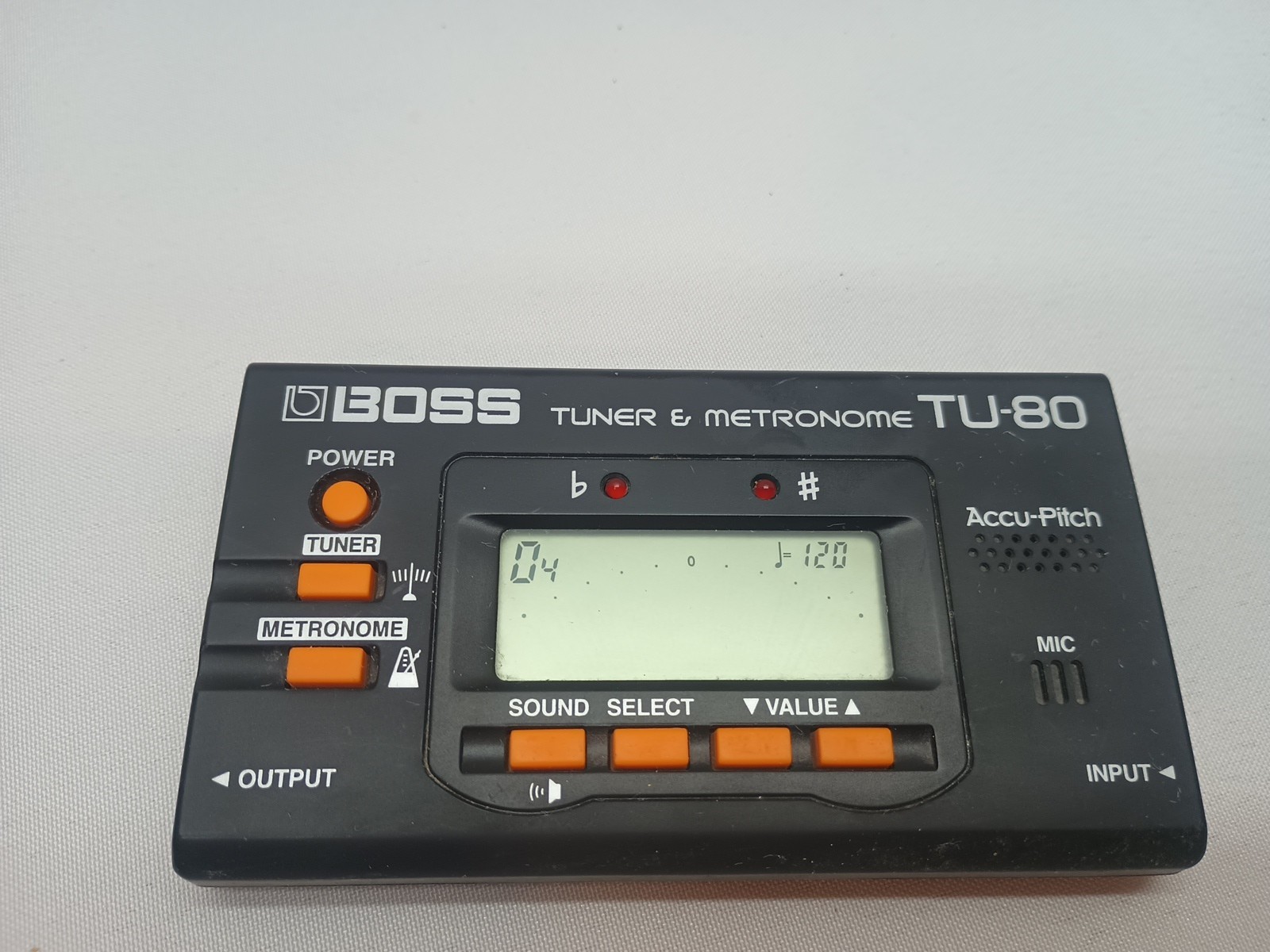 Boss Digital Tuner And Metronome Model TU-80 & Guitar Guizmo Tool