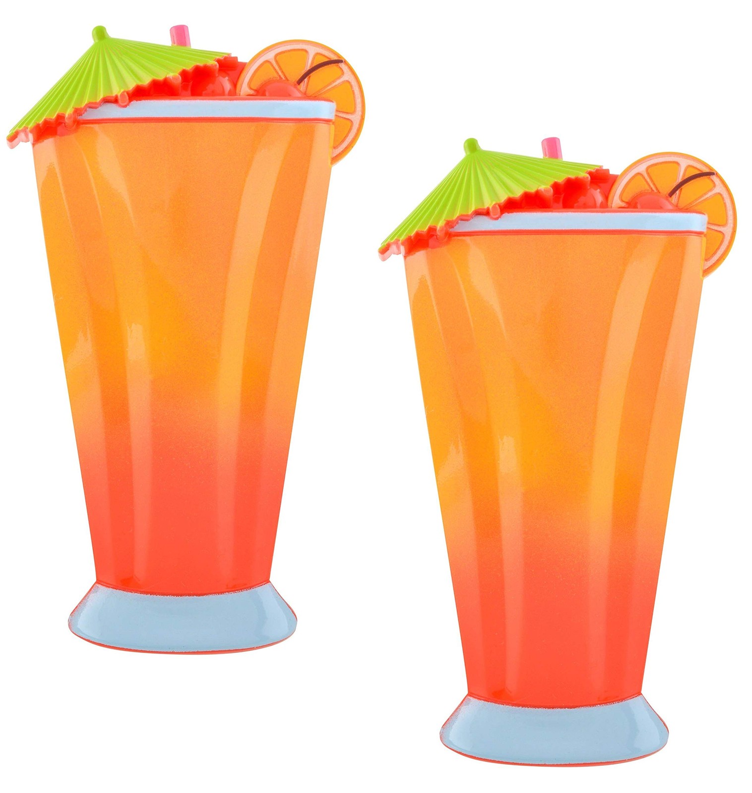 O2COOL Boca Beach Towel Clips, Carribean Cocktail 1-Pack,