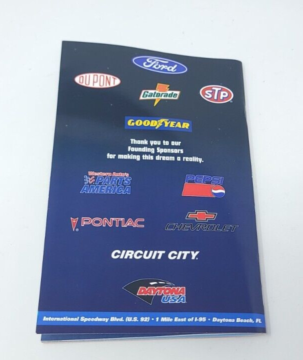 1997 DAYTONA USA PROGRAM MINI BOOK - INAUGURAL ISSUE