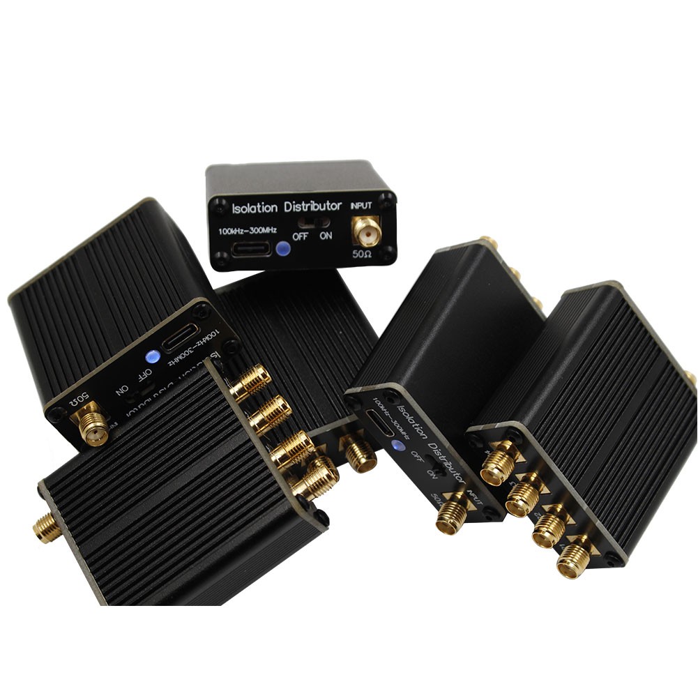 Active RF Isolated Distributor 150MHz Radio Antenna SDR Clock Source GPSDO