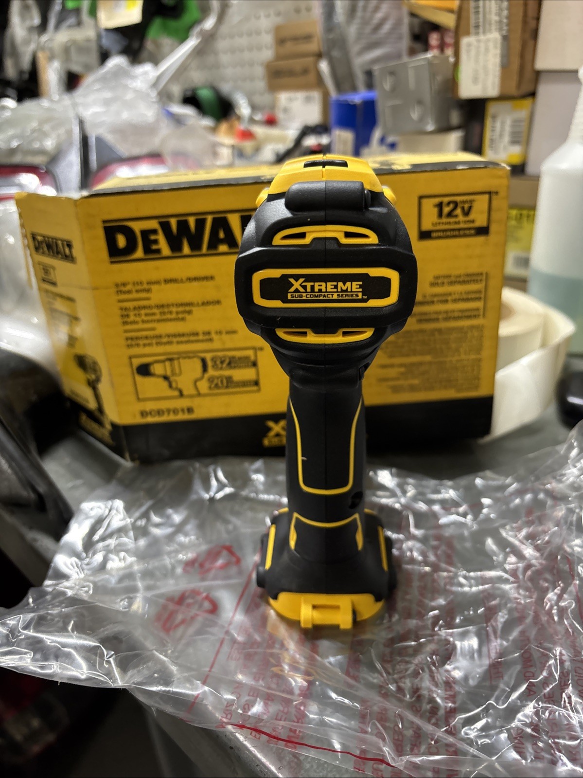 DEWALT DCD701B - 12V Max Brushless 3/8" (10mm) Drill/Driver (Tool Only)