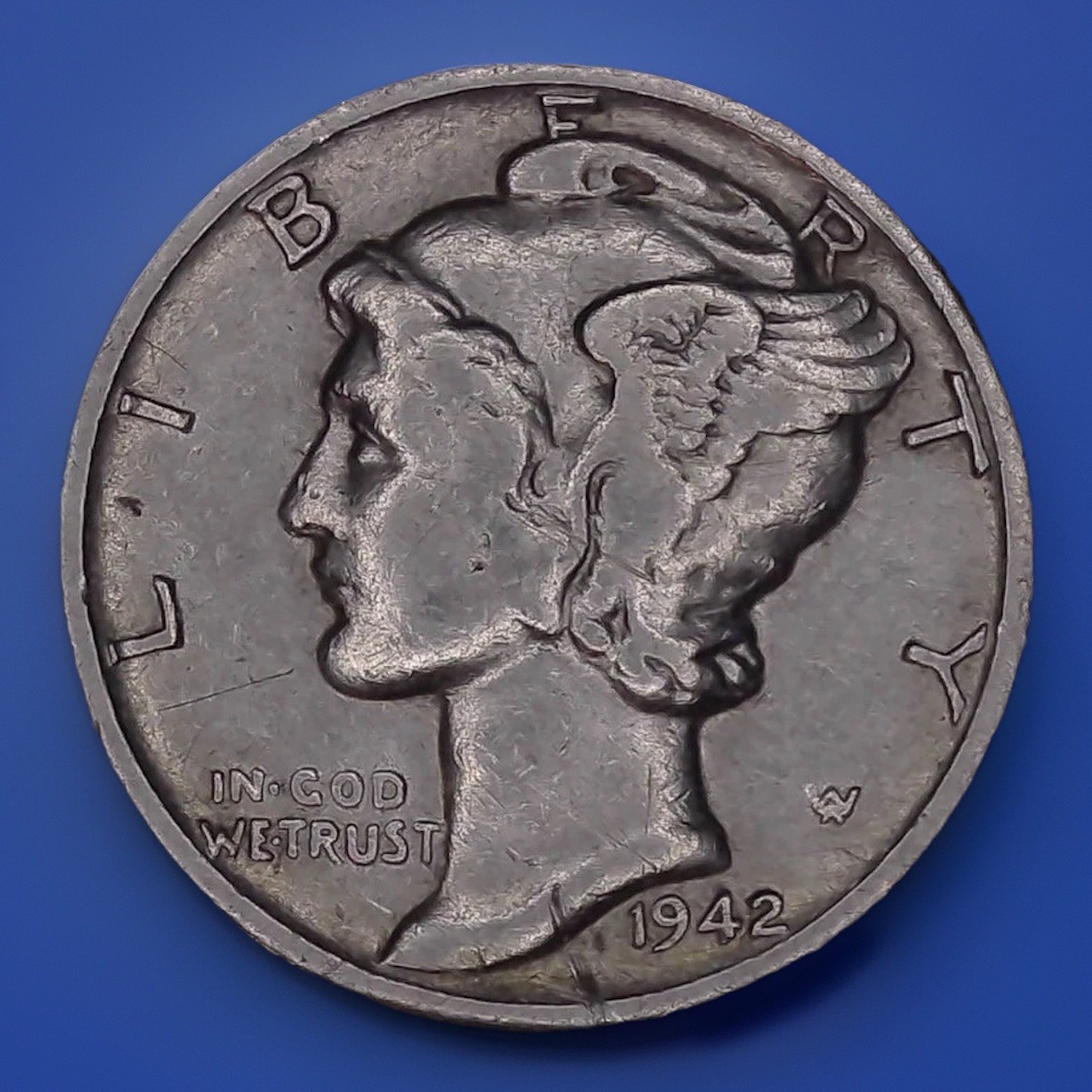 1942/1-D Mercury Dime ✨Key Date Mint Error