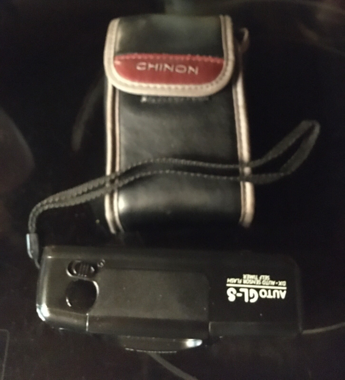Chinon AUTO GL-S DX auto sensor flash self timer 35 mm Camera needs battery