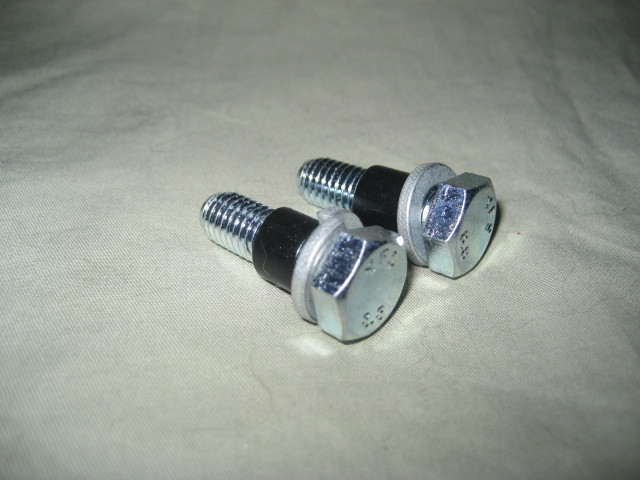 8mm bolts + spacer sleeves for mounting Hurst shifter stick to OE stock & Steeda
