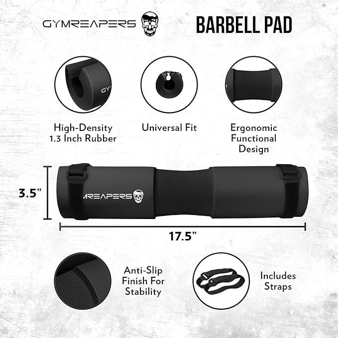 Barbell Squat Pad Protective Support for Hip Thrusts, Squats, Lunges
