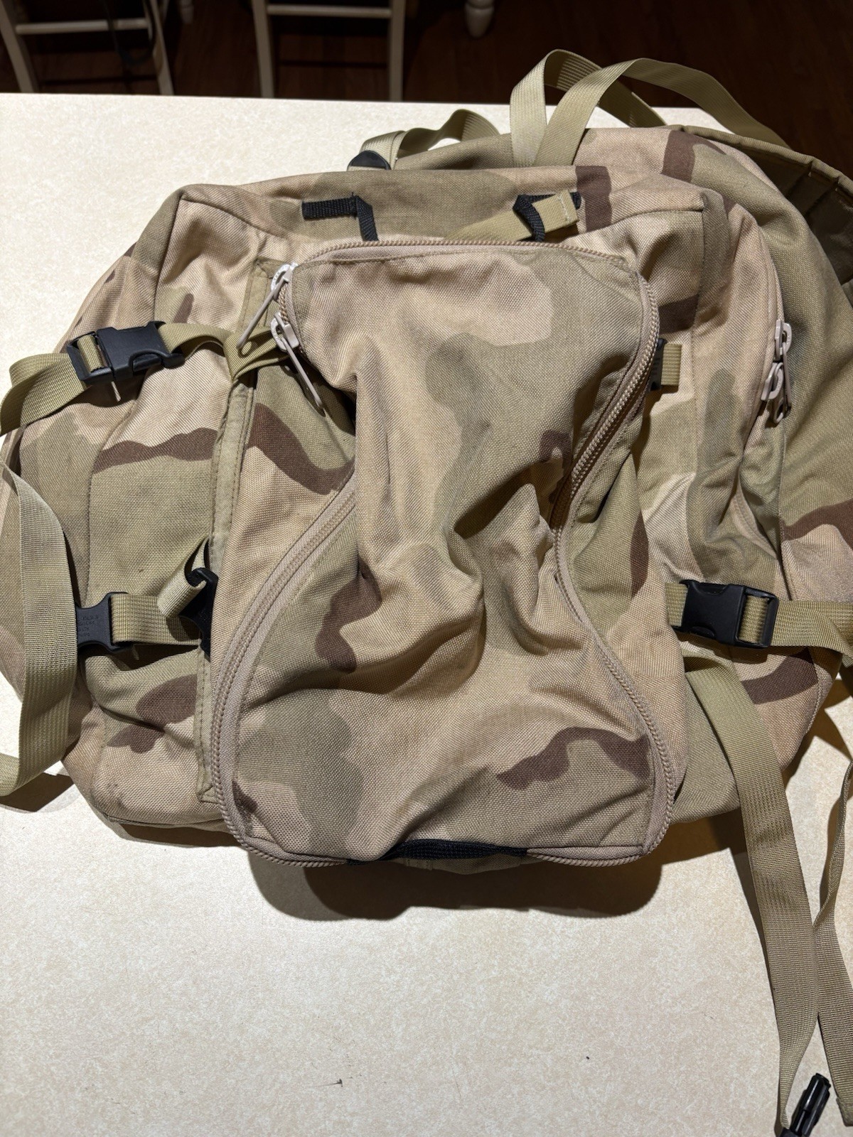 USIA Navy SEAL," "VBSS," or "SOF Waterproof Backpack 2002 US Issued Military