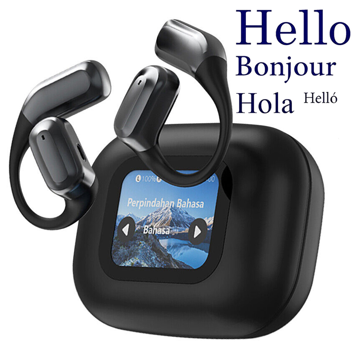 Bluetooth AI Translator Earbuds 135 Languages Real Time Translation Earphones