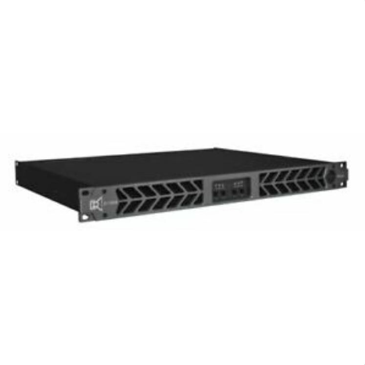 CVR Audio D-1004 BLACK Professional Power Amplifier 1 Space 1000 Watts x4 at 8Ω
