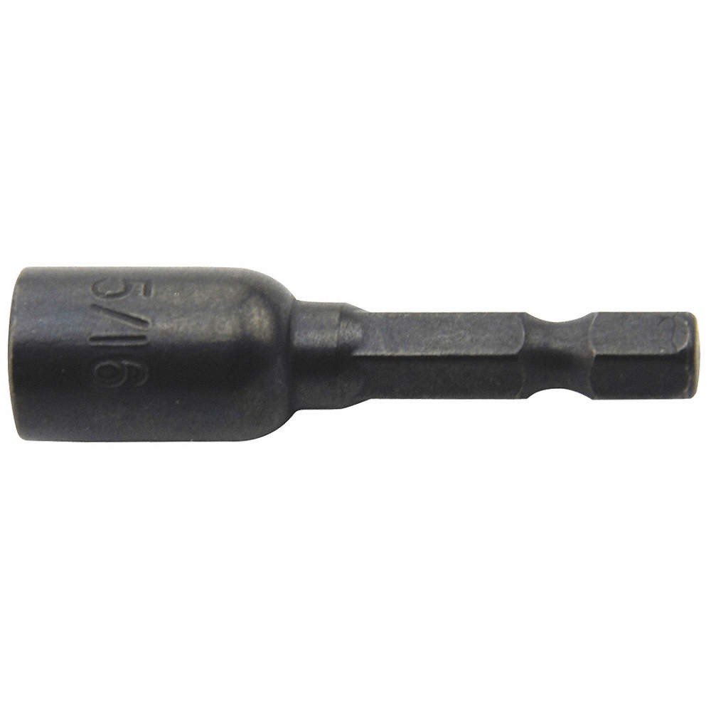 WESTWARD 38RV64 Nutsetter,L:1 7/8",Socket:5/16",PK3 38RV64