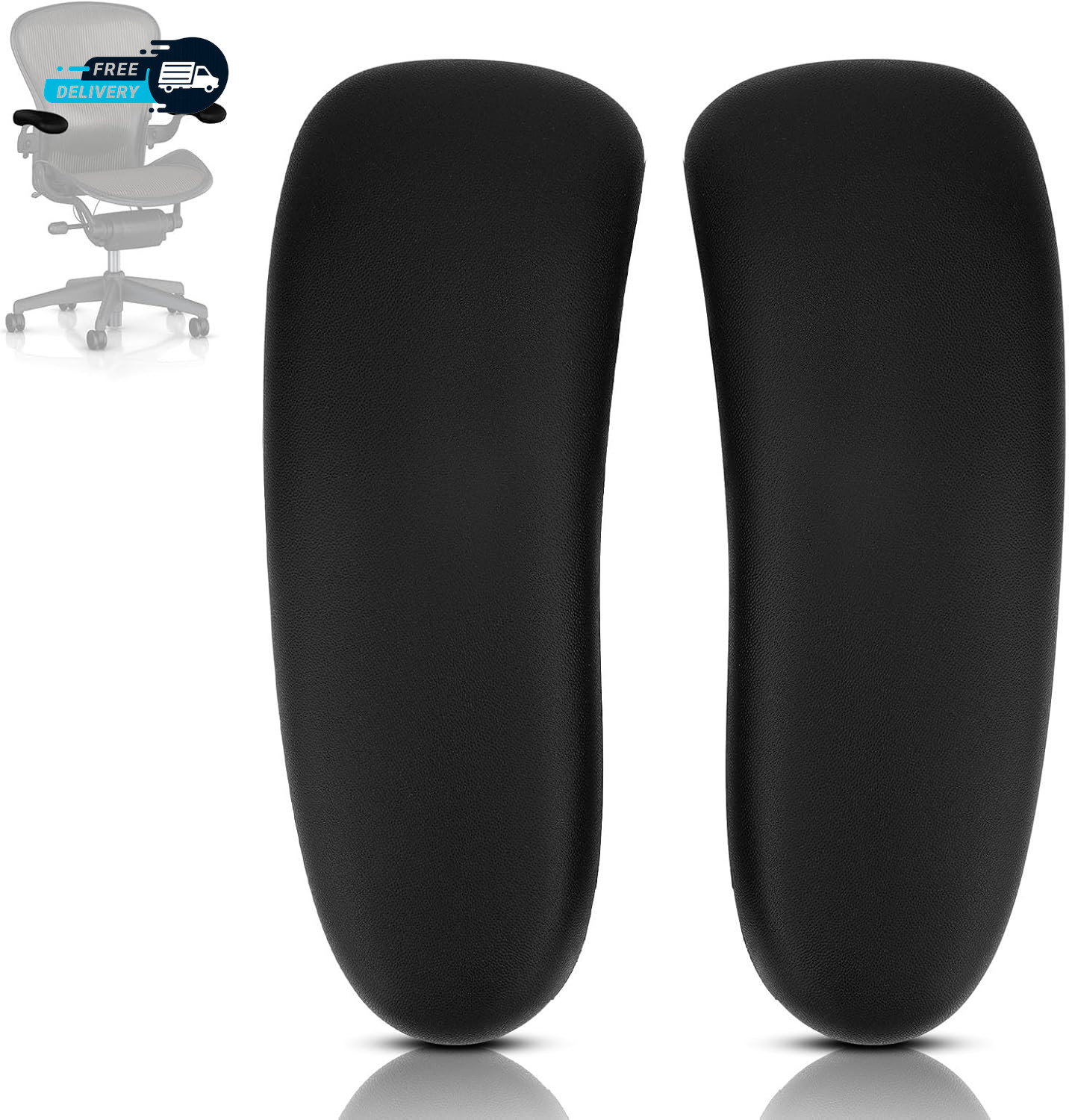 Chair Armrest Replacement Arm Pads Caps for Herman Miller Remastered Aeron Chair