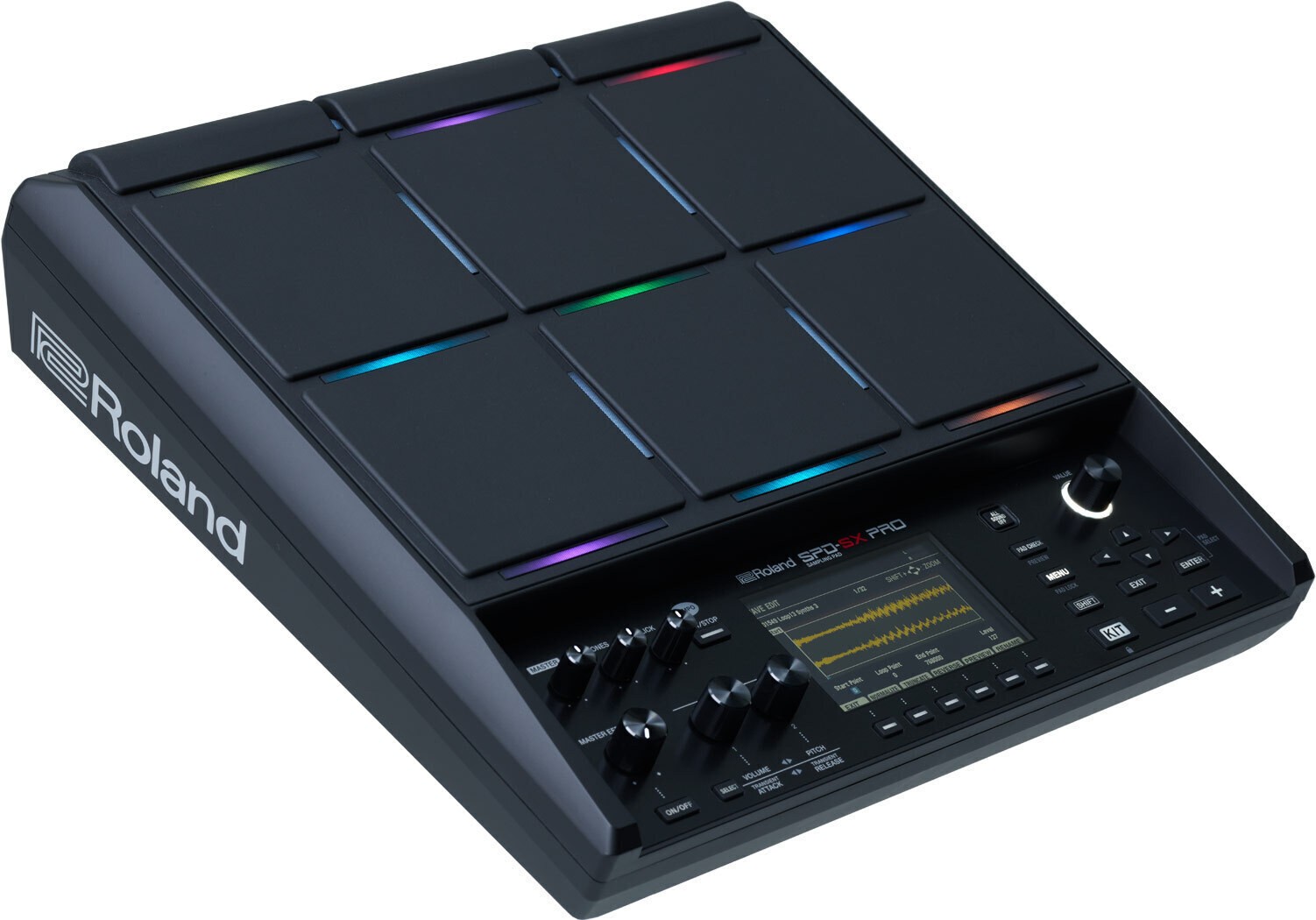 Roland SPD-SX Pro Percussion Pad with 4.3-Inch Display, Customizable Pad
