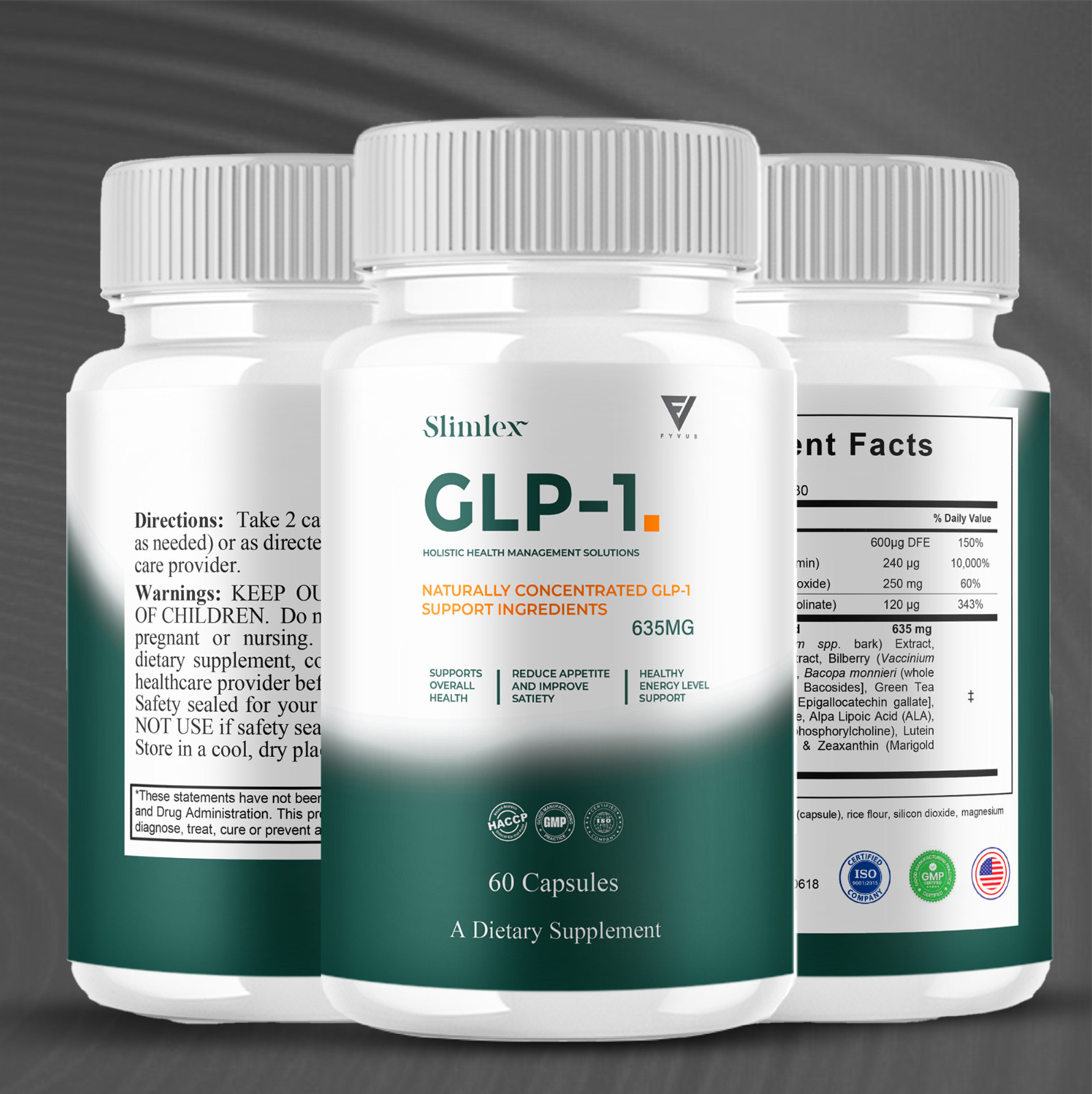 Slimlex Capsules Slimlx Maximum Strength Wellness Pills (60 Capsules)