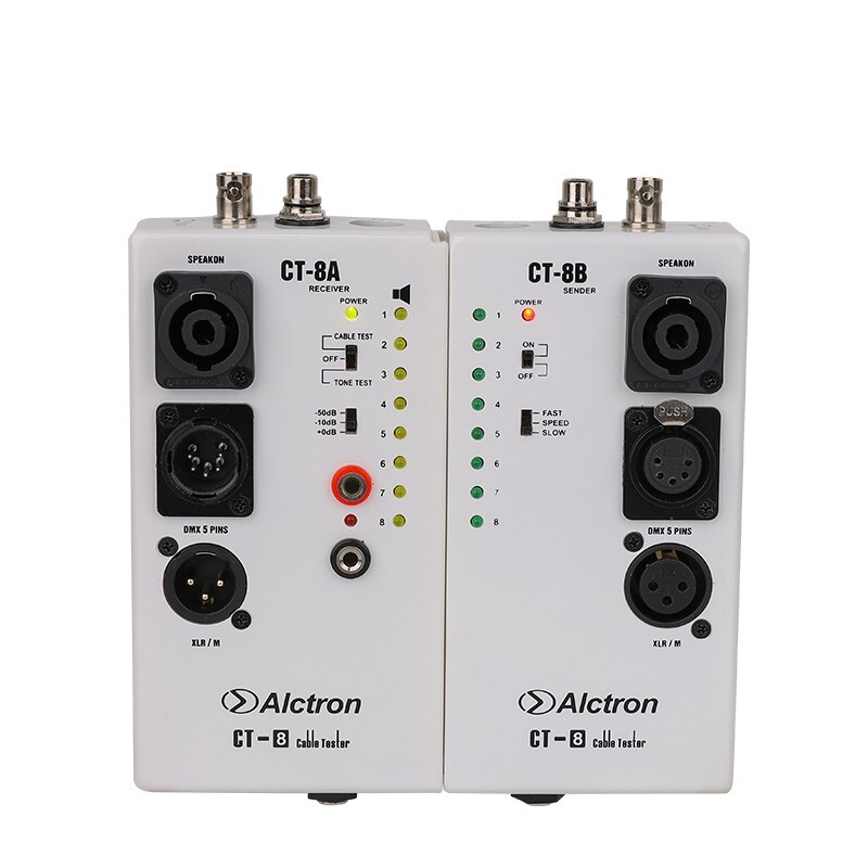 Alctron CT-8 Multi-Purpose Audio Cable Tester for Network Engineering Wire Test