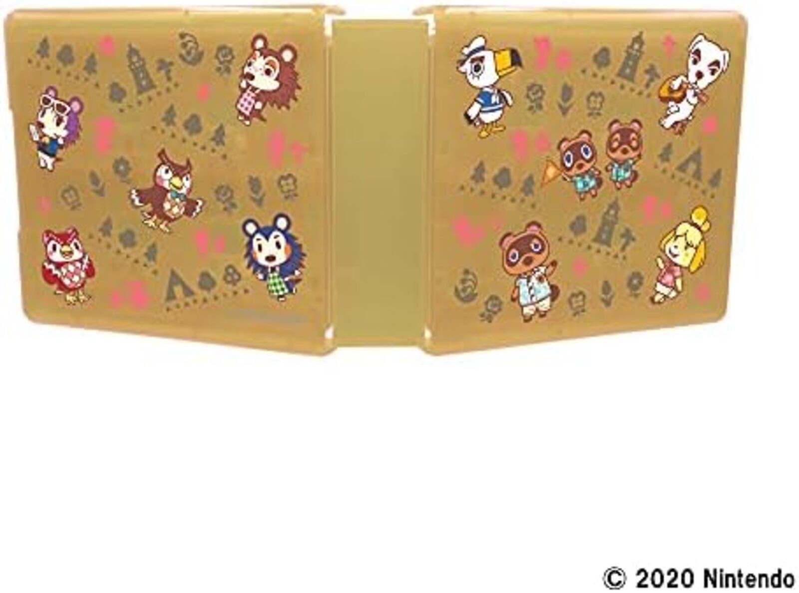 Nintendo Switch Animal Crossing Line Art Card Case 24 Pocket F/S w/Tracking# NEW