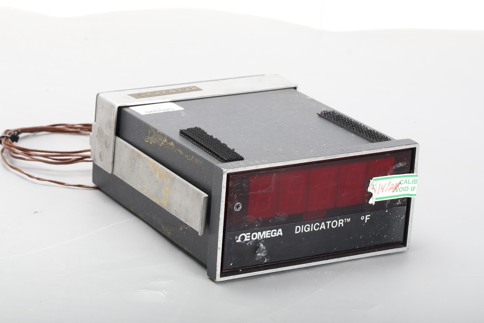 Omega 410 1A-OT-E Digicator Large Display Temperature Meter - Fair Condition