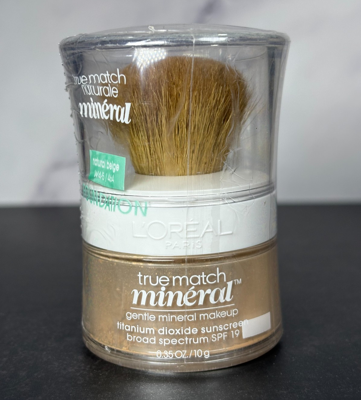 L'oreal True Match Mineral Loose Powder Makeup W4-5 Natural Beige- NEW SEALED