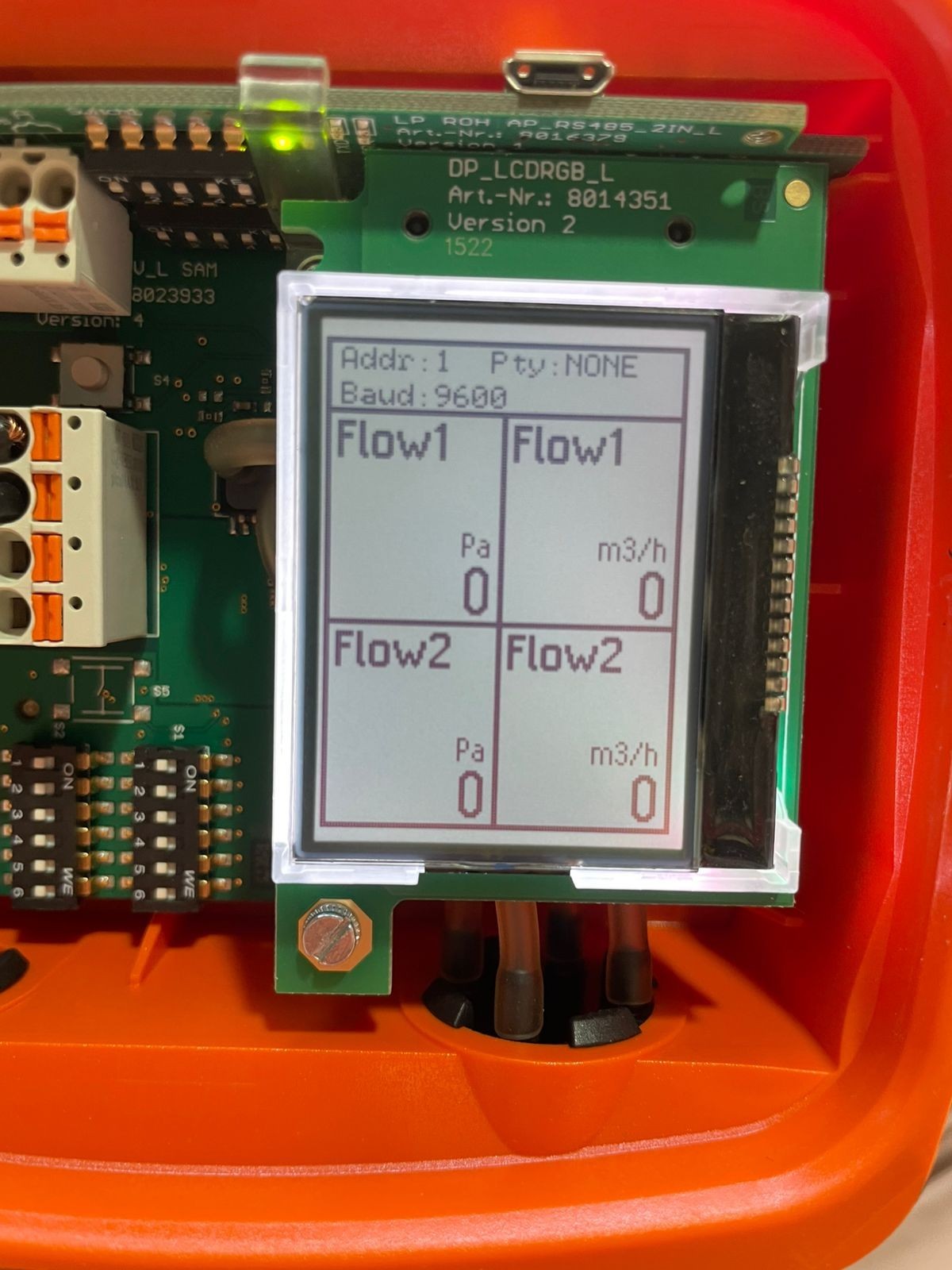 Belimo 22ADP-154K Differential Pressure Sensor Air Dual