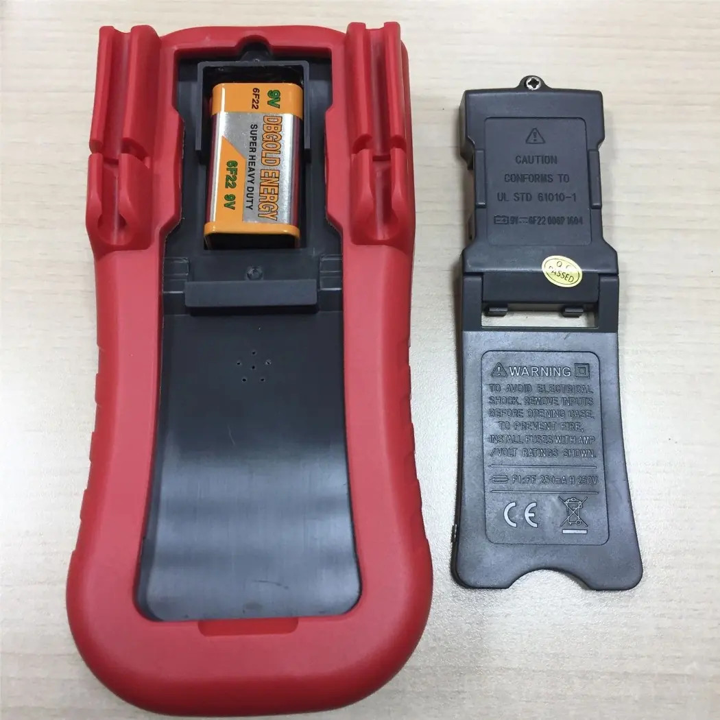Deluxe Digital Voltmeter Ohmmeter Multimeter OHM DC AC Voltage Tester, SNT18L