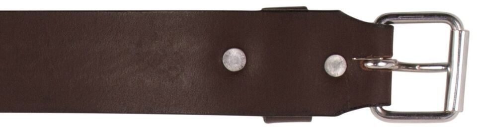 Basket Tooling Premium Dark Brown Leather For Western Saddle Back Cinch Girth