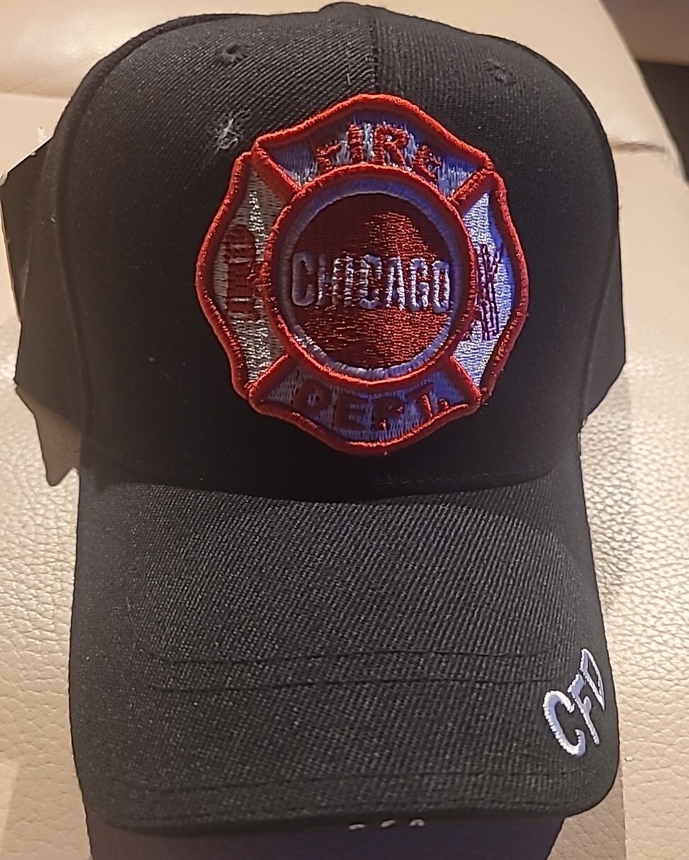 U.S Warriors Chicago Fire Department CFD Snapback Hat