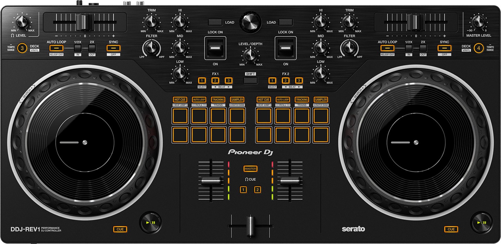 Pioneer DDJ-REV1 Serato DJ Controller - Black