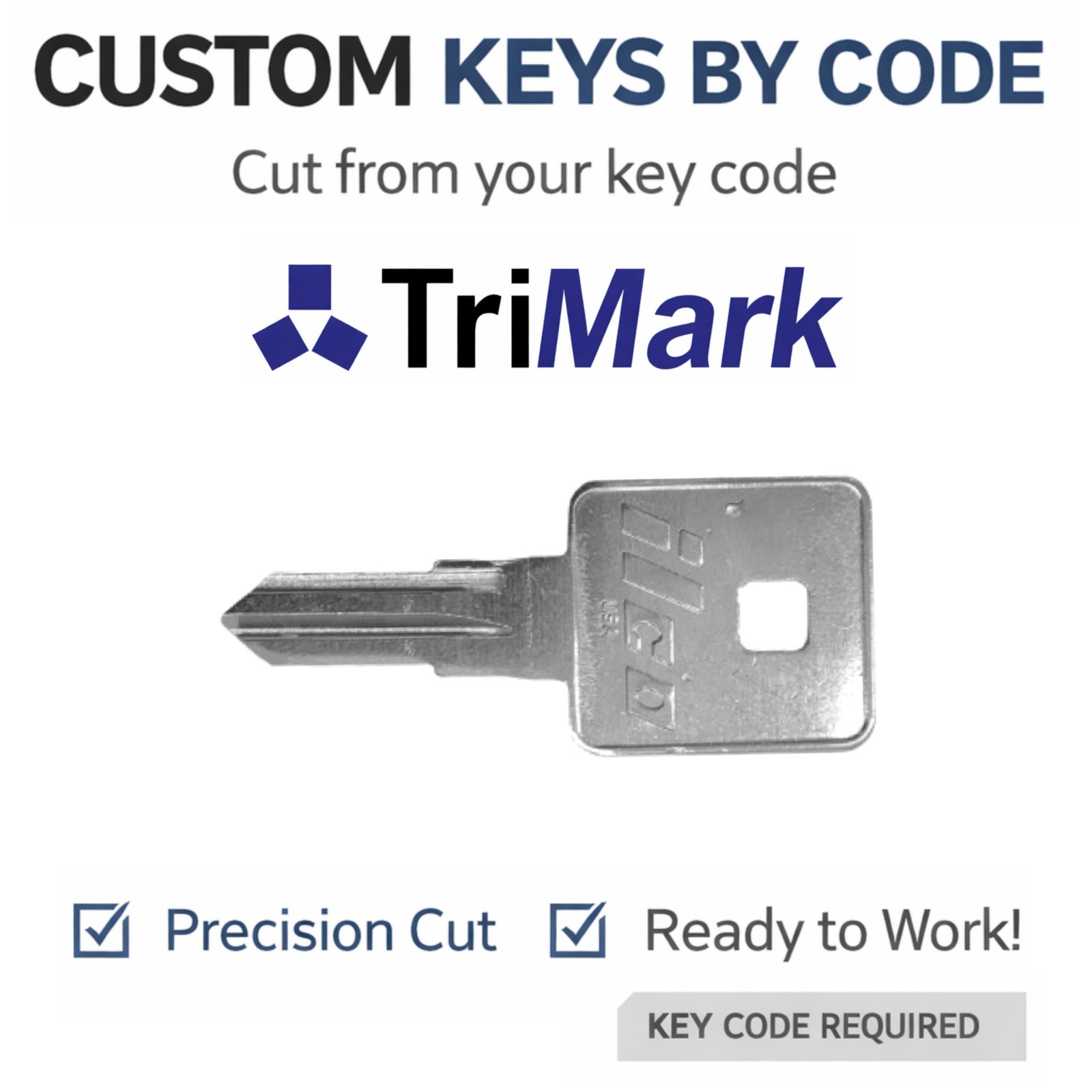 Trimark Lock Keys Camper RV Motorhome Key Cut by Code TM901-TM950