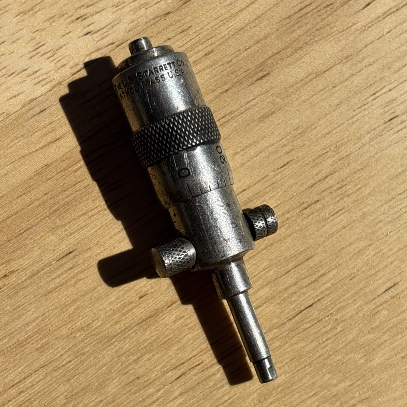 L S Starrett Inside Micrometer Vintage Antique